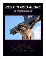 Rest In God Alone SATB choral sheet music cover